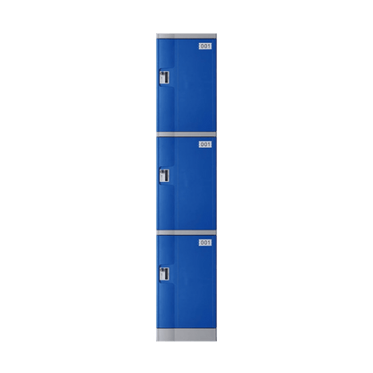 Steelco 3 Door ABS Plastic Locker Lockers & Secure Storage