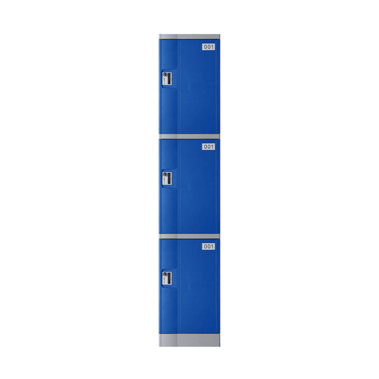 Steelco 3 Door ABS Plastic Locker Lockers & Secure Storage