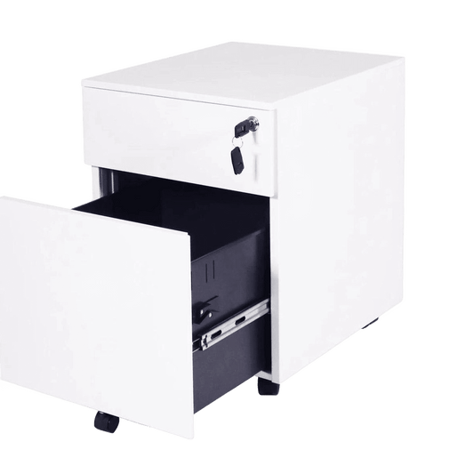 Go Steel Mobile Pedestal for Height Adjustable Desks Drawer & Filing Units