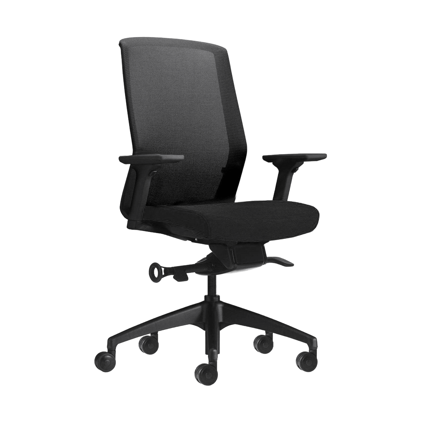 Aveya Black Ergonomic Office Chair Task & Operator Chairs