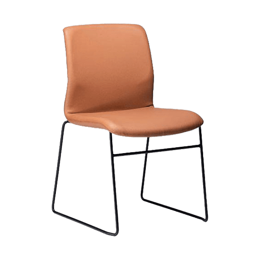 Elmo Upholstered Sled Chair Meeting & Visitor Chairs