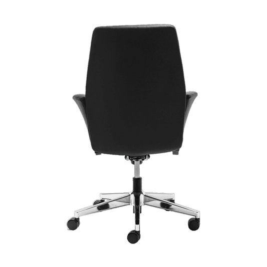 Accord Medium Back Leather Chair Executive & Boardroom Chairs