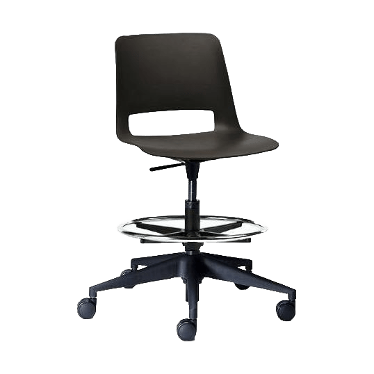 Unica Swivel Drafting Stool PP Stools & High Seating