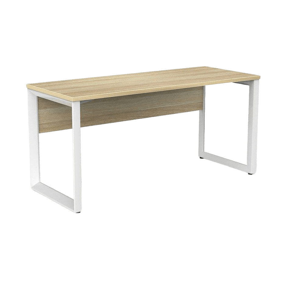 Anvil Single Straight Desk with Modesty Single Desks