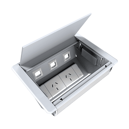 Boardroom Table Boxes Monitor & Desk Accessories