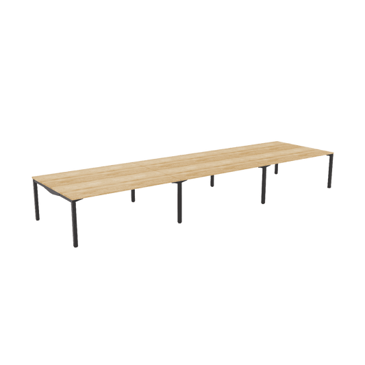 Axis Stretch Double Sided Desk 6 Persons Multi-Person Desks