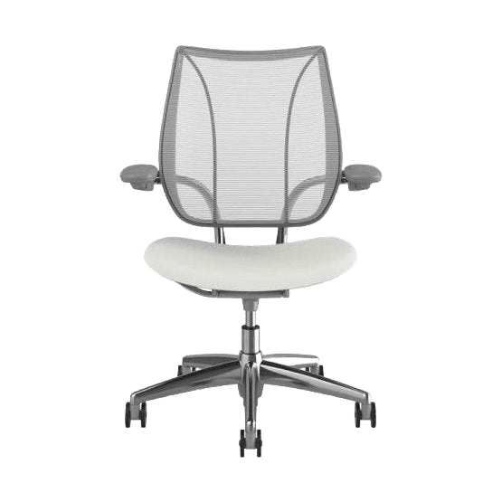 Humanscale Liberty Mesh Chair in White Executive & Boardroom Chairs