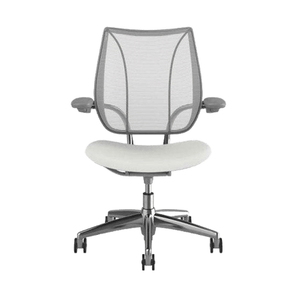 Humanscale Liberty Mesh Chair in White Executive & Boardroom Chairs