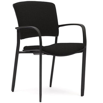 Padded Zip Chair With Arms - Office Furniture Company 