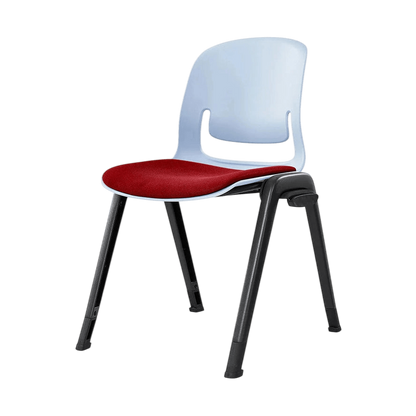 Palette Black Aluminuim 4 - Leg Chair Black Black PU