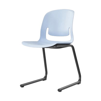 Palette Reverse Cantilever Chair Frame Only Black