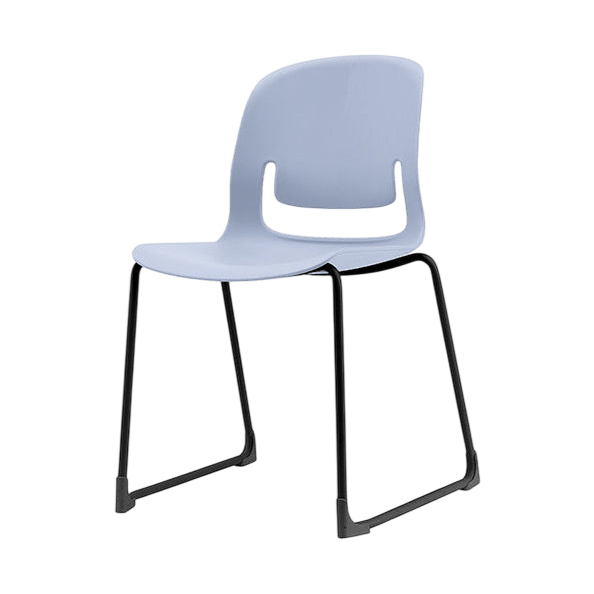 Palette Sled Base Chair Frame Only Black