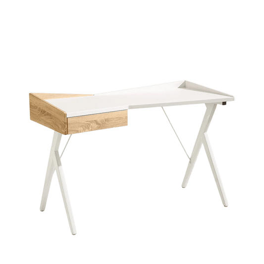 Palo Alto Computer Desk With Storage Shelf