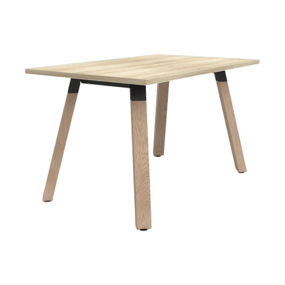 Plantation Meeting / Boardroom Table 1200 X 600 New Oak Melamine - Office Furniture Company