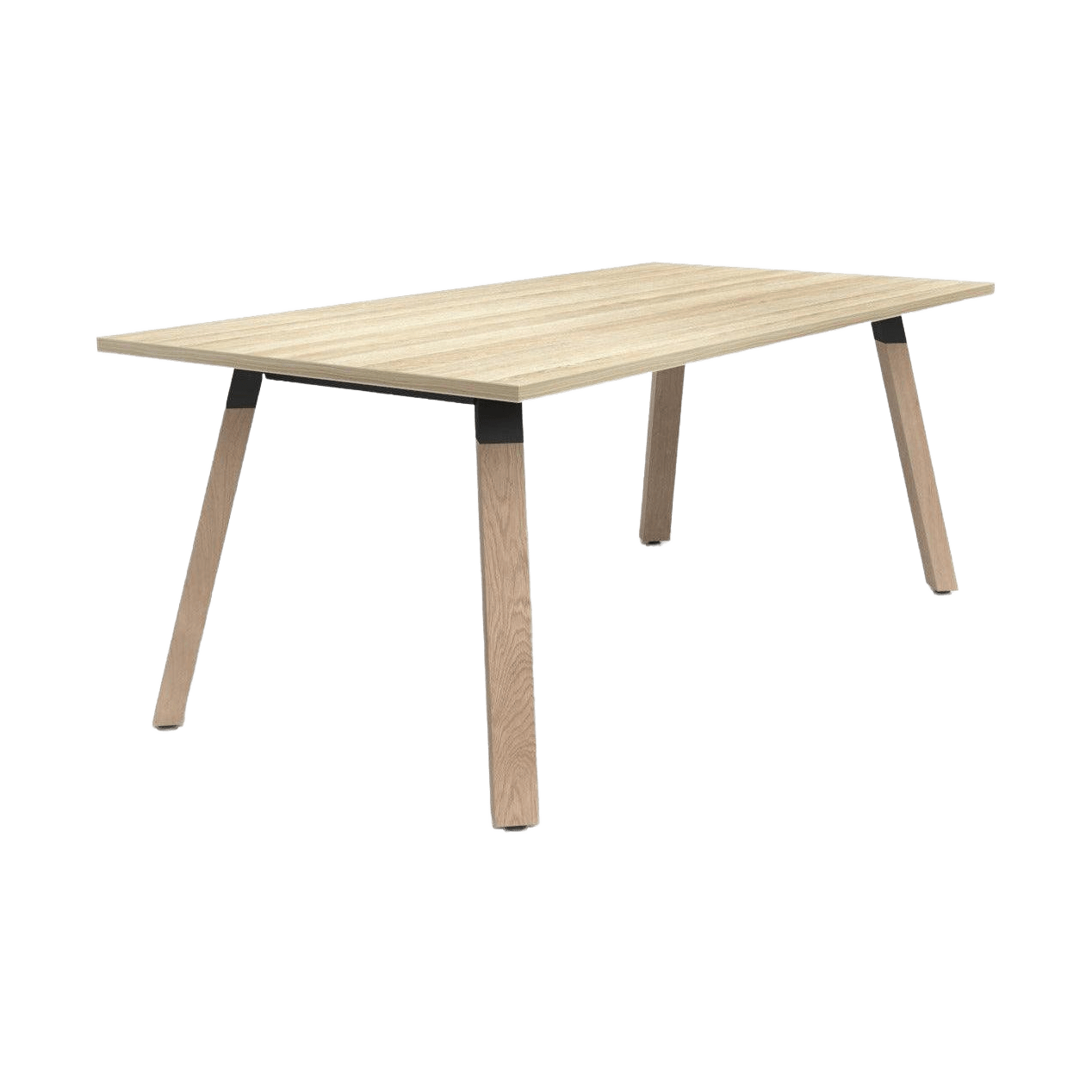 Plantation Meeting / Boardroom Table 2100 X 900 New Oak Melamine - Office Furniture Company