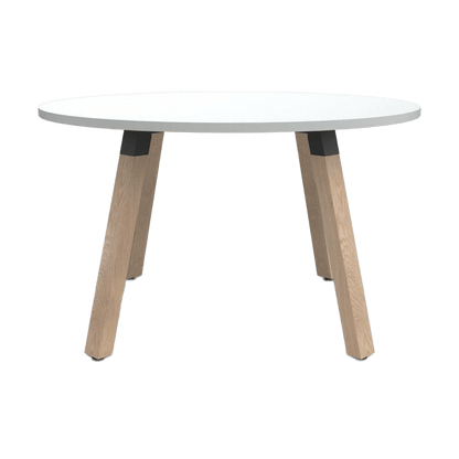 Plantation Round Meeting Table 1050 Round / White