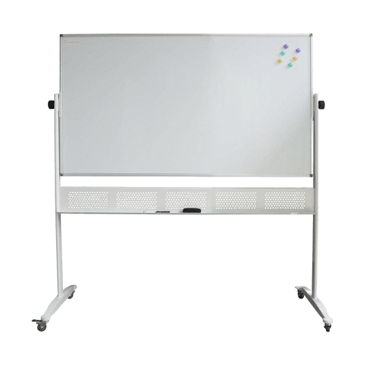 Porcelain Mobile Whiteboard 1200W X 900H X 15D - Office Furniture Company