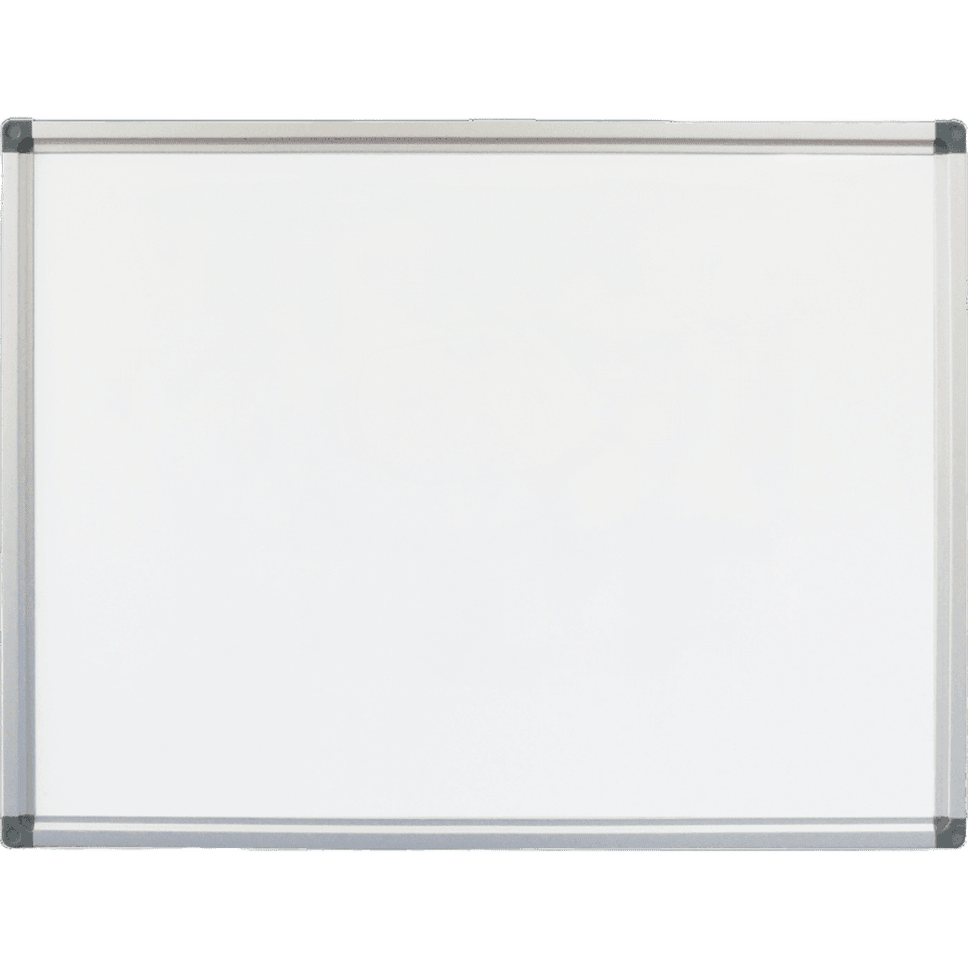 Porcelain Wall Mounted Whiteboard 900W X 600H X 15D - Office Furniture Company