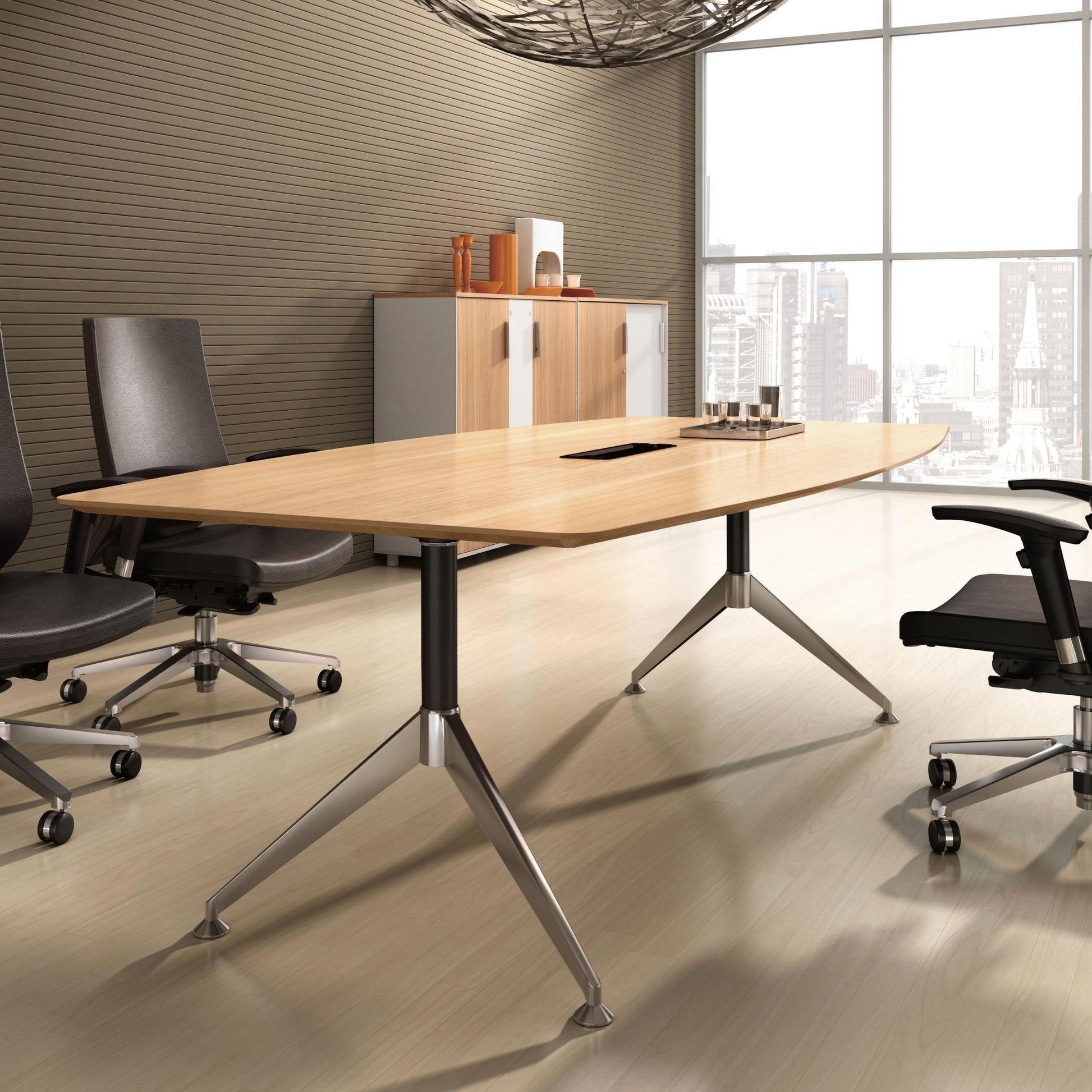Potenza Boardroom & Meeting Table - Office Furniture Company 