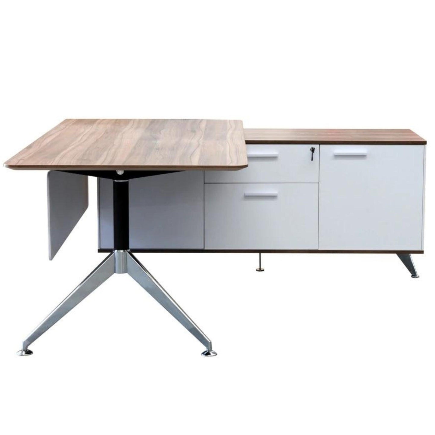 Potenza Desk With Return - Office Furniture Company 