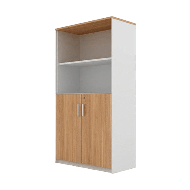 Potenza Half Door Cabinet Casnan / White