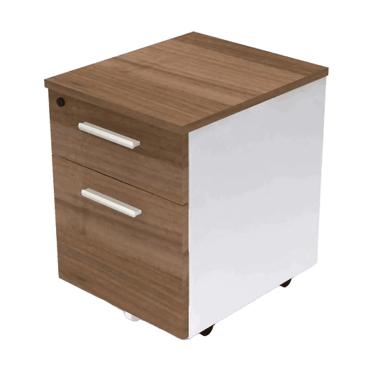 Potenza Mobile Pedestal Casnan / White