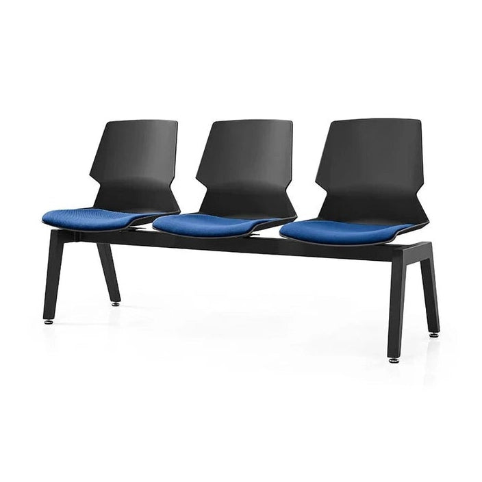 Prism 3 Seat Beam Seating Black Black PU