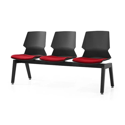 Prism 3 Seat Beam Seating Black Black PU