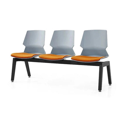 Prism 3 Seat Beam Seating Black Black PU