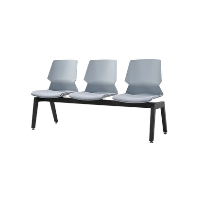 Prism 3 Seat Beam Seating Black Black PU