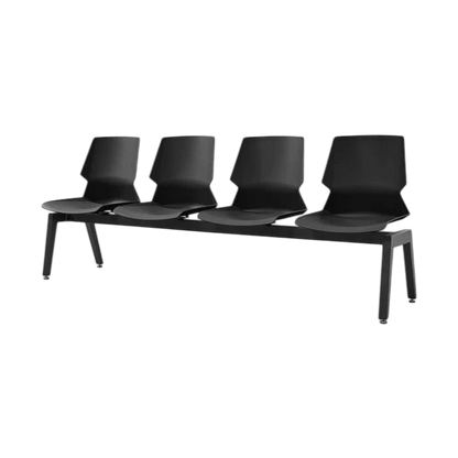 Prism 4 Seat Beam Seating Black None