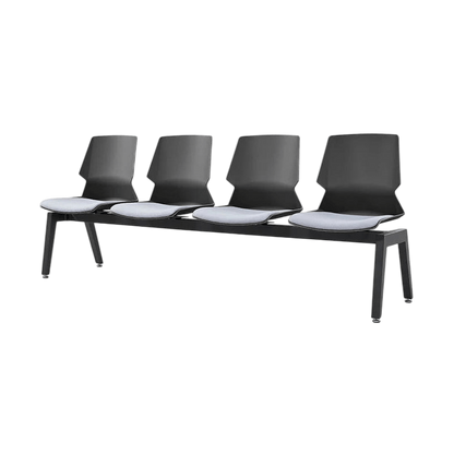 Prism 4 Seat Beam Seating Black None