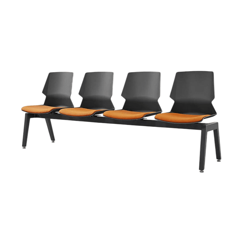 Prism 4 Seat Beam Seating Black None