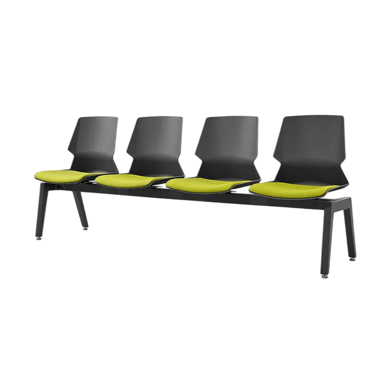 Prism 4 Seat Beam Seating Black None