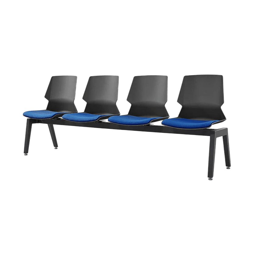 Prism 4 Seat Beam Seating Black None