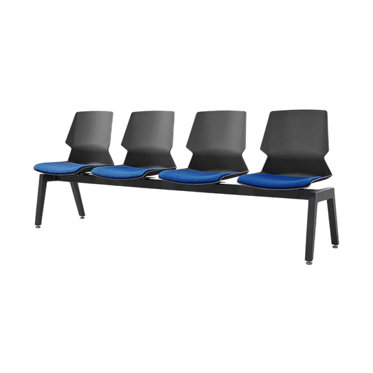 Prism 4 Seat Beam Seating Black None