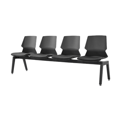 Prism 4 Seat Beam Seating Black None