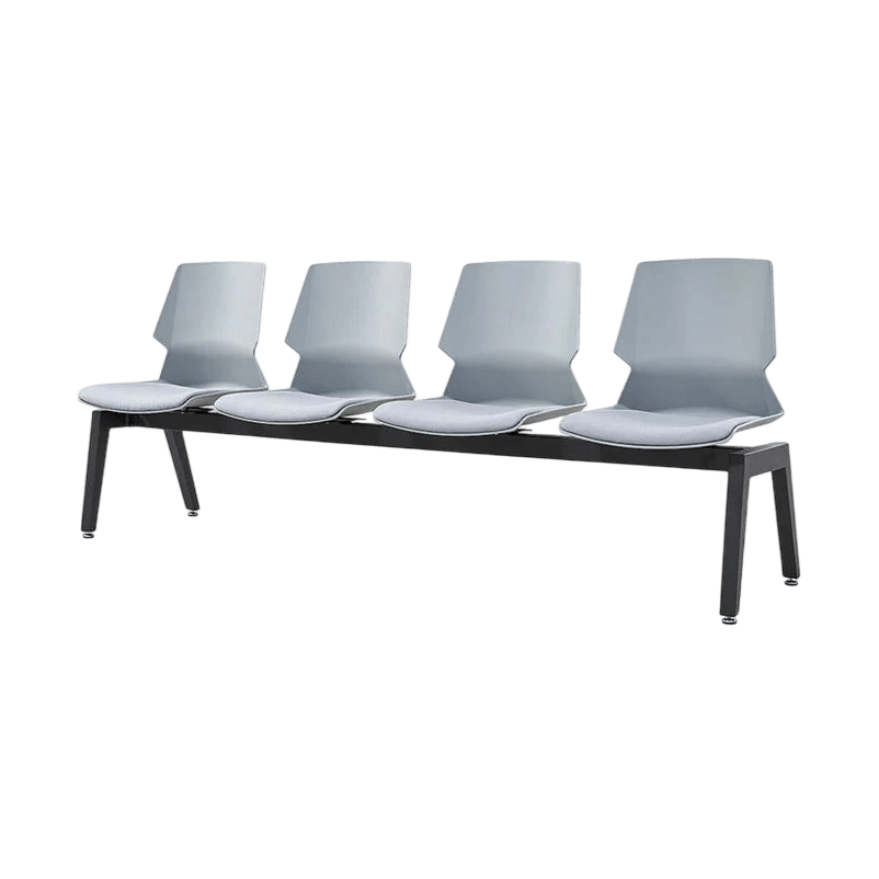 Prism 4 Seat Beam Seating Black None