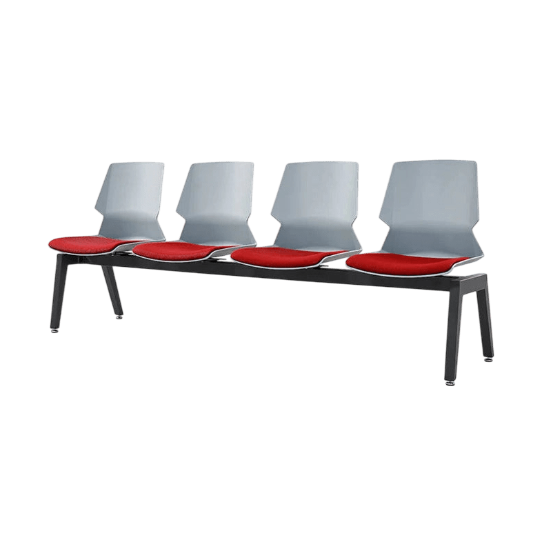 Prism 4 Seat Beam Seating Black None