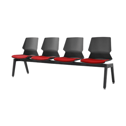 Prism 4 Seat Beam Seating Black None