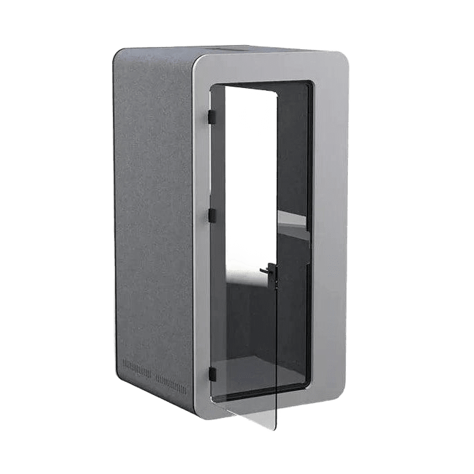 Qzone Sound Proof Phone and Work Booth 2 - Office Furniture Company