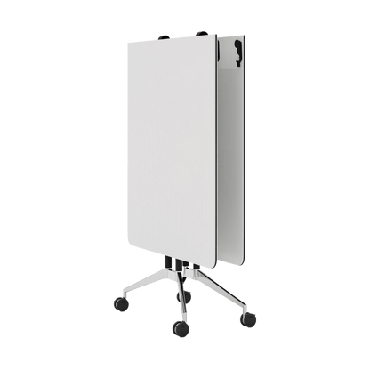 Rapid Edge Mobile Folding Table White