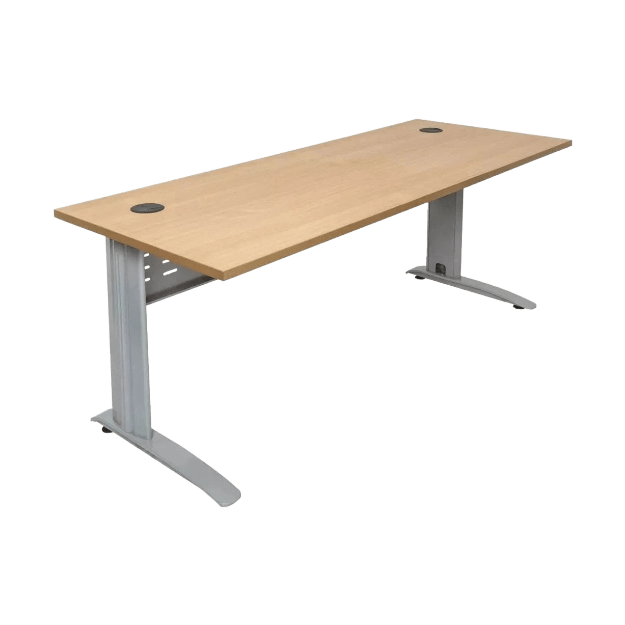 Rapid Span Desk 1200 X 700 White White Powdercoat - Office Furniture Company