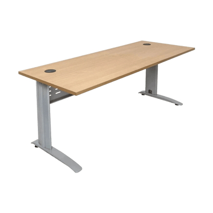 Rapid Span Desk 1200 X 700 White White Powdercoat - Office Furniture Company