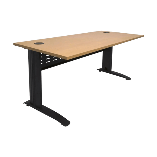 Rapid Span Desk 1200 X 700 White White Powdercoat - Office Furniture Company
