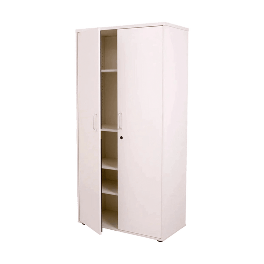 Rapid Span Lockable Cupboard White