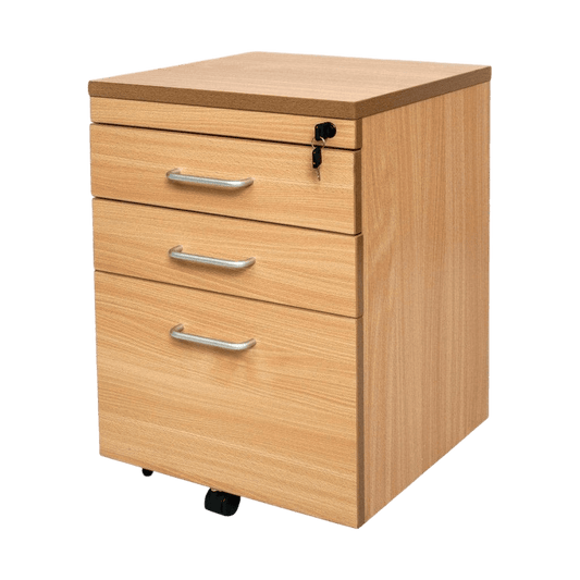 Rapid Span Mobile Pedestal White