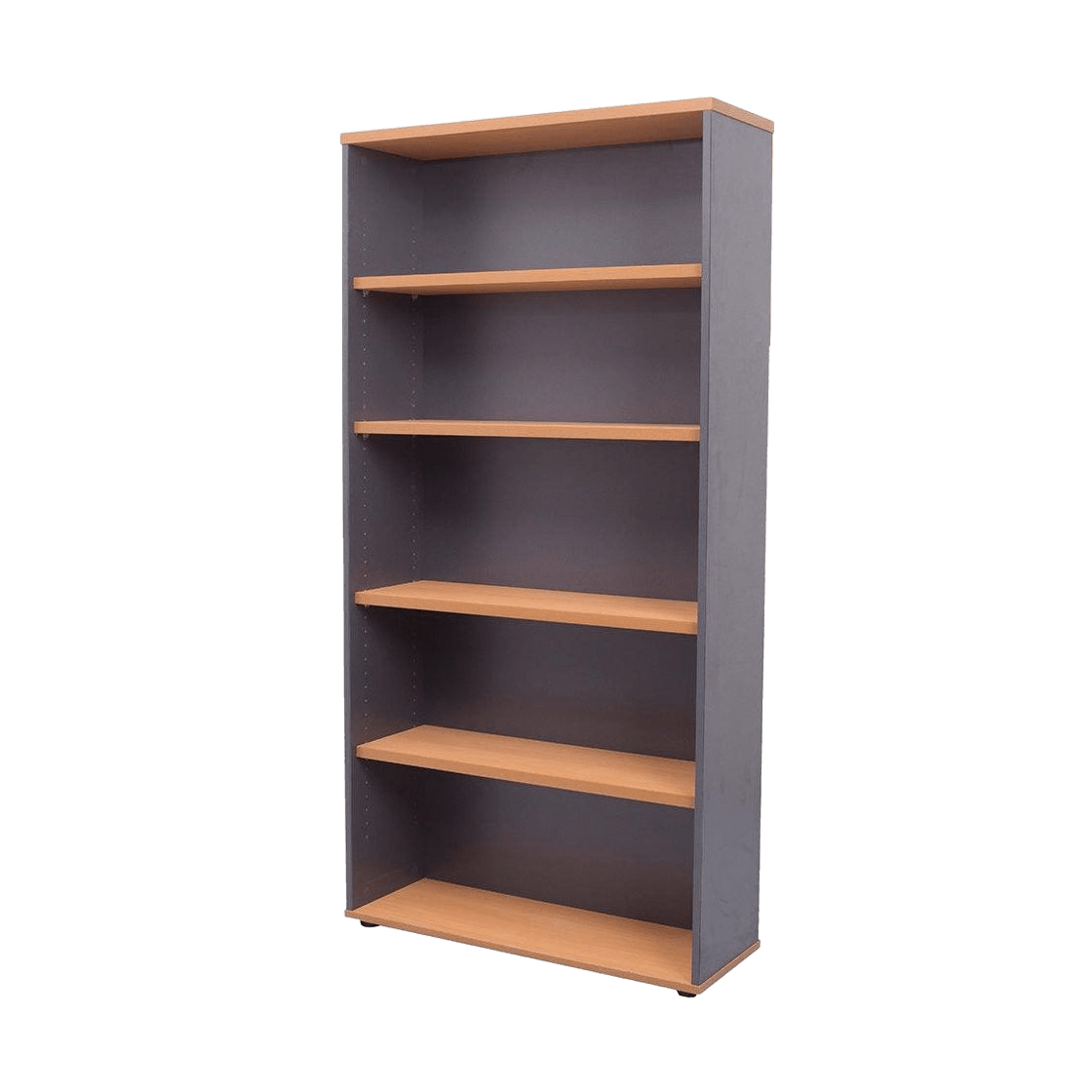 Rapid Worker Bookcase Beech 900 mm - Office Furniture Company