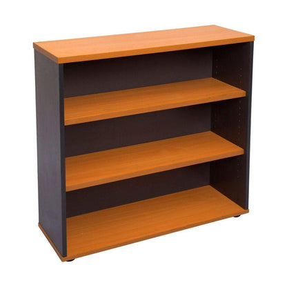 Rapid Worker Bookcase Cherry 900 mm - Office Furniture Company