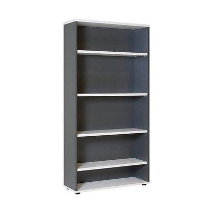 Rapid Worker Bookcase Natural White 1800 mm - Office Furniture Company